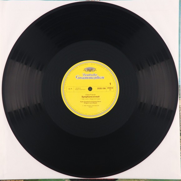 César Franck  Radio Symphony Orchestra Berlin, Symphony In D Minor 12" LP Record - Picture 5 of 11